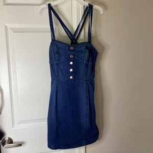 Wet seal denim dress